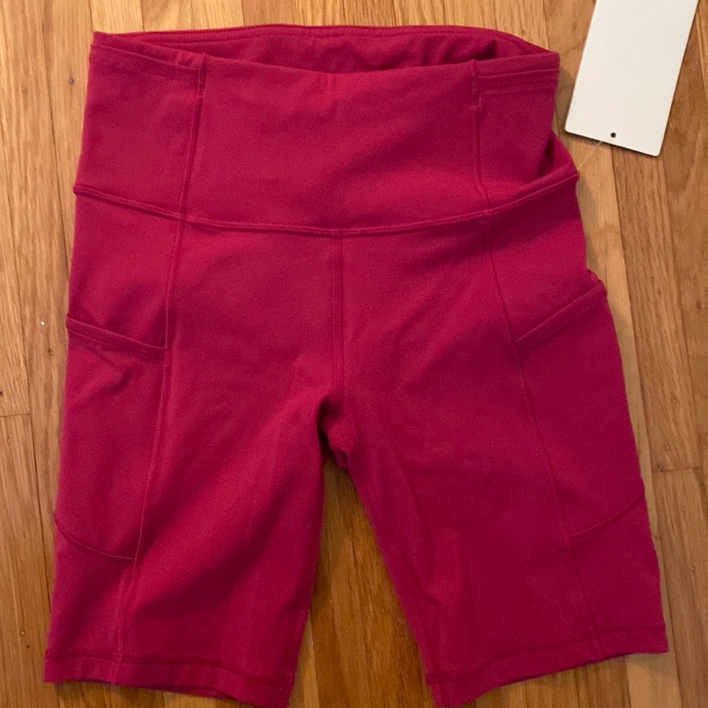 NWT lululemon biker shorts